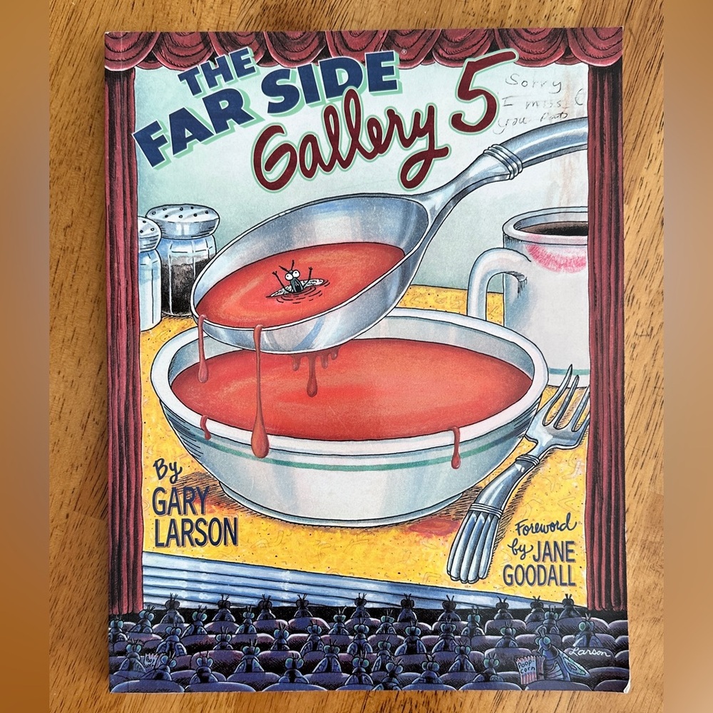 The Far Side GALLERY 5 by Gary Larson paperback book